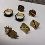 Lot Of 4 Gold Tone Vintage Photo 5