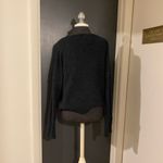 Free People 💜  Fuzzy Fluffy Chunky Sweater in Black Photo 2