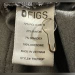 FIGS  Yola Elastic Waistband Skinny Scrub Pants Graphite Gray Medium Petite M/P Photo 10