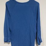 Westbound Blue Pleated Bib Collar Blouse NWOT Photo 1