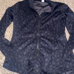 90 Degrees by Reflex Small Black print athletic jacket Photo 0