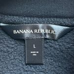 Banana Republic Mockneck Cropped Cotton Sweatshirt Size L Photo 2