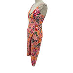 Lovers + Friends  Orchid Dress Sunset Floral Print Wrap Pink Size Small‎ Photo 7
