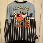 Starter City Players Basketball Slam Jam Sweatshirt Y2K Pullover Photo 2