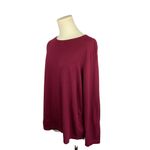 Dress Barn Women's Burgandy Long Sleeve Top - size 14/16 Photo 2