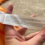 Moon River NWT orange & purple spotted v neck flowy 3/4 sleeve wrap dress sz M Photo 5