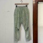 Gymshark  Weight Lifting Chalk Joggers Split-Knee Pants Women’s Small Green Photo 1