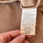 Varley Beige Ribbed Knit Top with back keyhole cutout size Large Photo 3