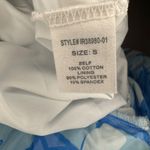 Peach Love California  Blue Floral Mini Dress Photo 11