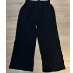 NEW Casual Wide Leg Pants High Waisted Palazzo Pants XL Black Photo 0