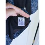 Tuckernuck Sea NY Wool Tweed Sheath Dress 4 Blue Career Designer Dark Academia Photo 4