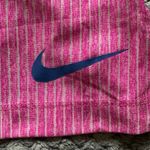 Nike  Dri-Fit Pink Stripe Pullover Tank Top Sports Bra Size Large EUC #7554 Photo 1