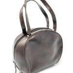 Kenneth Cole brown leather bowler bag Photo 1
