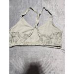 American Eagle Offline by Aerie XL Real Me Recharge Racerback Sports Bra Green Floral Photo 1