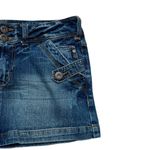 Maurice's Maurice’s Blue Denim Mini Skirt size 5/6 Photo 2