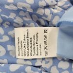 Kirundo Womens Dress Small Blue Floral Faux Wrap Ruffle Tiered Long Sleeve Flowy Photo 9