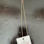 Kate Spade NWOT Spot The Spade Pave Charm Pendant Necklace in Rose Gold Photo 4