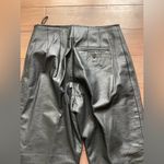 Harvé Benard Harve Bernard By Bernard Holtzman Black Leather Pants Size 6 Photo 5