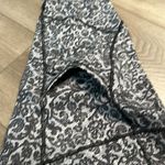 Lululemon Outrun Crop Mini Cinder Lace White Black Mesh Leggings Size 10 Photo 5