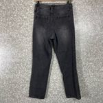 BP Nordstrom Women's Black High Rise Straight Leg Crop Jeans - 28 - Distressed Photo 8