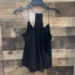 Lavender Brown Black Faux Suede Snakeskin Strappy Tank Top Photo 5