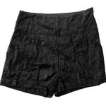 Sans Souci  Black High Waisted Lace shorts - M‎ EUC Photo 0
