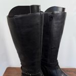 Naturalizer  Rena black tall leather riding boot size 7M Photo 6