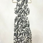 Who What Wear sleeveless waist cutout maxi floral print dress Photo 5