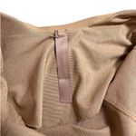 SKIMS NEW Sheer Sculpt Thong Spaghetti Strap Wide Neck Bodysuit Tan Small Photo 8