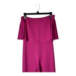 Lovers + Friends  Jumpsuit Women Medium Pink Strapless Nikki Flare Leg Party Photo 3