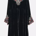 Johnny Was heavily embroidered velvet Claude tiered duster jacket NWT oversized Photo 7