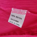 Profile  Apparel fuchsia guaze blouse size medium Photo 6