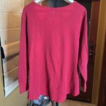 Old Navy NWOT  Red Thermal Knit LS Top All I Want For Christmas is ZZZ’s Size 3X Photo 7