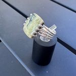 Tanzania Imperial Opal Sterling Silver Ring Green Photo 6