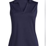 BEN HOGAN Womens Golf Sleeveless Performance Shirt with UPF 40 Size XXL Navy New Blue Photo 4
