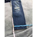 Lucky Brand  Light Wash Distressed High Waisted Wide Leg Womens Jeans Size‎ 6 28R Photo 8