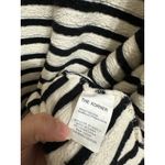 Anthropologie The‎ Korner oversized black white striped cardigan One size Size undefined Photo 4