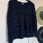 Wild Fable MOSSIMO Women's Heathered Dark Grey/Black Fuzzy Knit Cropped Sweater | Size: XXL Photo 1