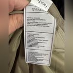 Jessica Simpson  Water Resistant Parka Hooded Color Sage Small MSRP $215 Faux Fur Photo 6