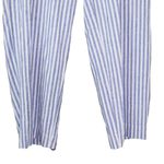 Vineyard Vines Linen Blue Striped Pants size 0 Photo 4