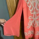 Ark & Co. Peachy Pink Boho Bell Sleeve Dress Photo 2