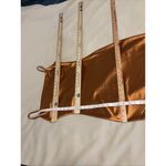 Xxxiticat Women's Copper Slip Dress Sz M Adjustable Spaghetti Strap Zipper Side Orange Size M Photo 9