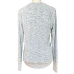 Athleta Mindset Sweatshirt Sweater Top Marl Grey Heather Sz S Photo 5