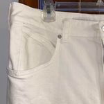 Anthropologie NWT $118  White High Rise Denim Leggings 33T Photo 6