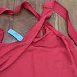 J.Crew NWT Twist Front Poplin Halter top in drapey crepe size M Photo 3