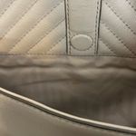 Rebecca Minkoff Light Gray Edie Quilted Leather Flap Shoulder Bag Photo 6