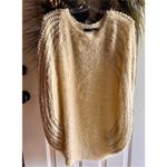 None Women’s almond color mohair style sweater size large Photo 9