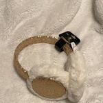 Gold Sequin Earmuffs NWT Photo 0