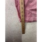Lands' End  Women's‎ Heathered Pink Linen Wide Leg Mid Rise Casual Pants Size 6 Photo 7
