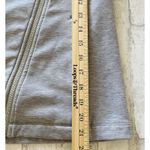 Athleta  Softech Gray Moto Zippered Long Sleeve Thumb Hole Jacket Sz XS Photo 7